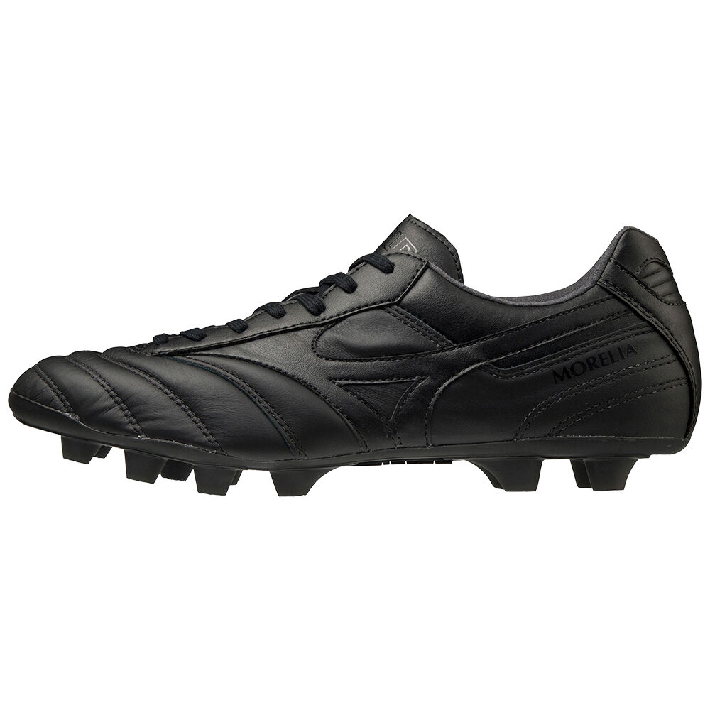 Panske Kopačky Mizuno Morelia II Elite Čierne Vypredaj CGVS59860